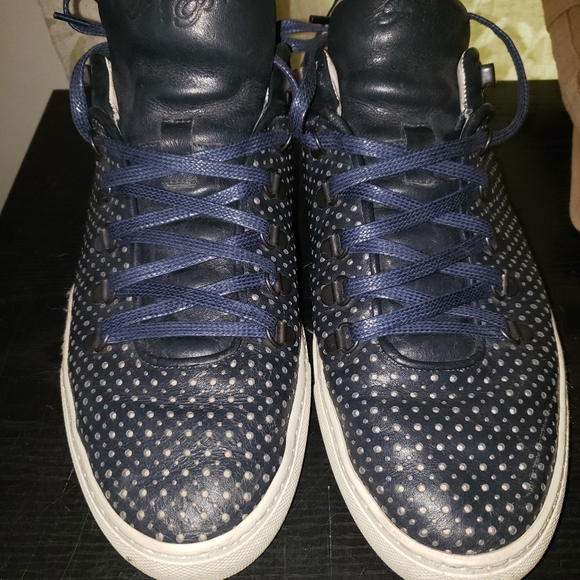 Filling Pieces x Aimé Leon Dore Perforated Blue Hiking Sneaker RARE - Picture 4 of 12